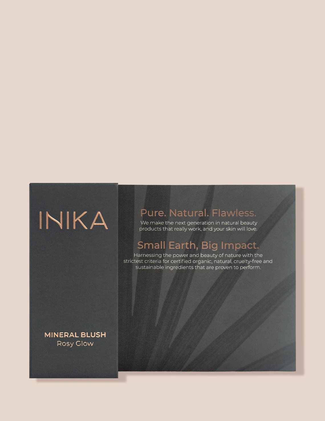 INIKA Organic Loose Mineral Blush 0.7gm (Rosy Glow) (Boxed)
