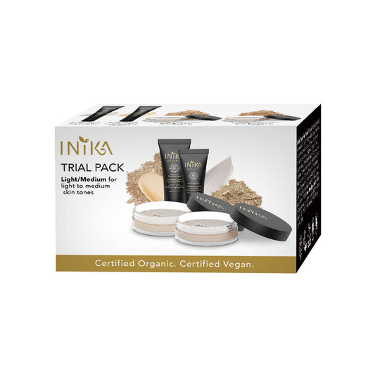Foundation Trial Pack (Light-Medium) | INIKA Organic | 01