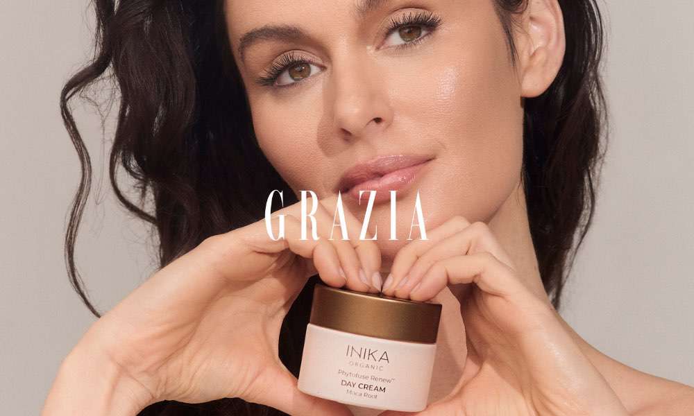 Nicole Trunfio on natural beauty, her obsession with skincare and how she cleared her hormonal acne | GRAZIA Article | INIKA Organic