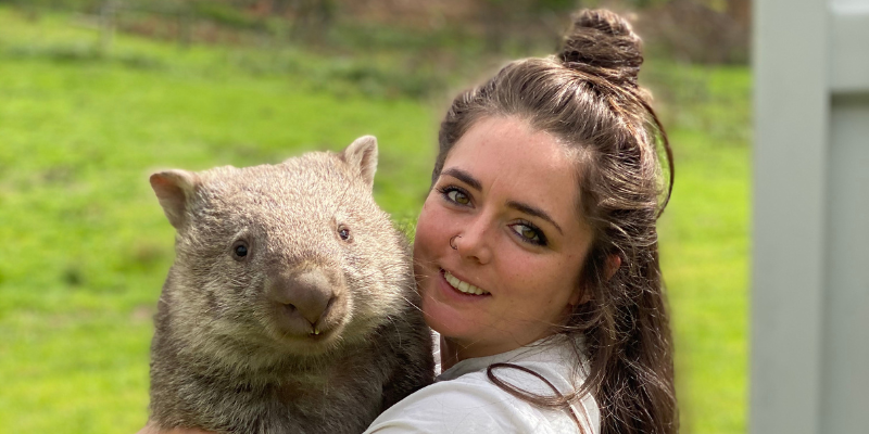 Load video: INIKA Organic People with Purpose | Goongerah Wombat Orphanage