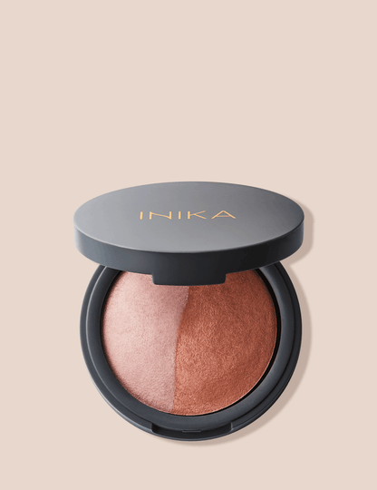 INIKA Organic Mineral Baked Blush Duo | INIKA Organic | 01