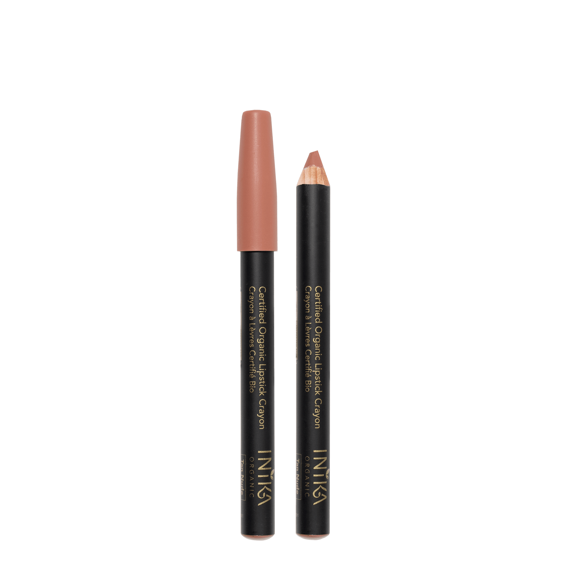Certified Organic Lipstick Crayon (Tan Nude) | INIKA Organic | 01