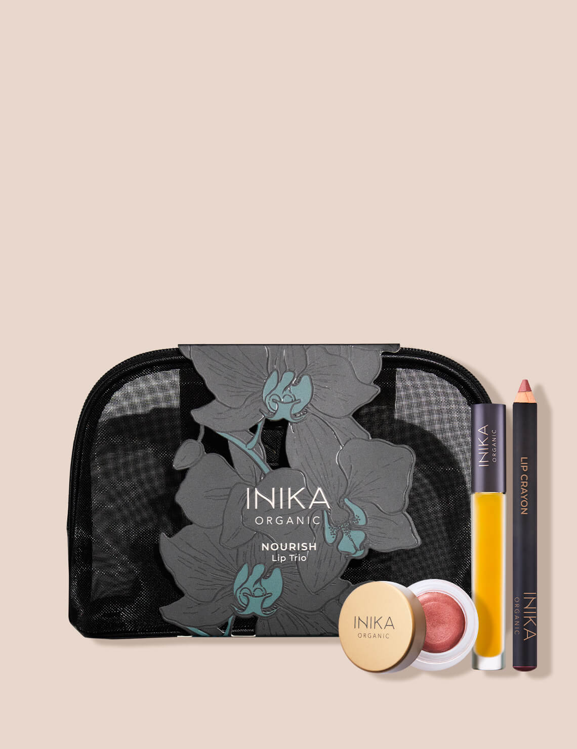 INIKA Organic Nourish Lip Trio