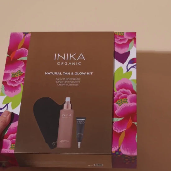 INIKA Organic Natural Tan & Glow Kit