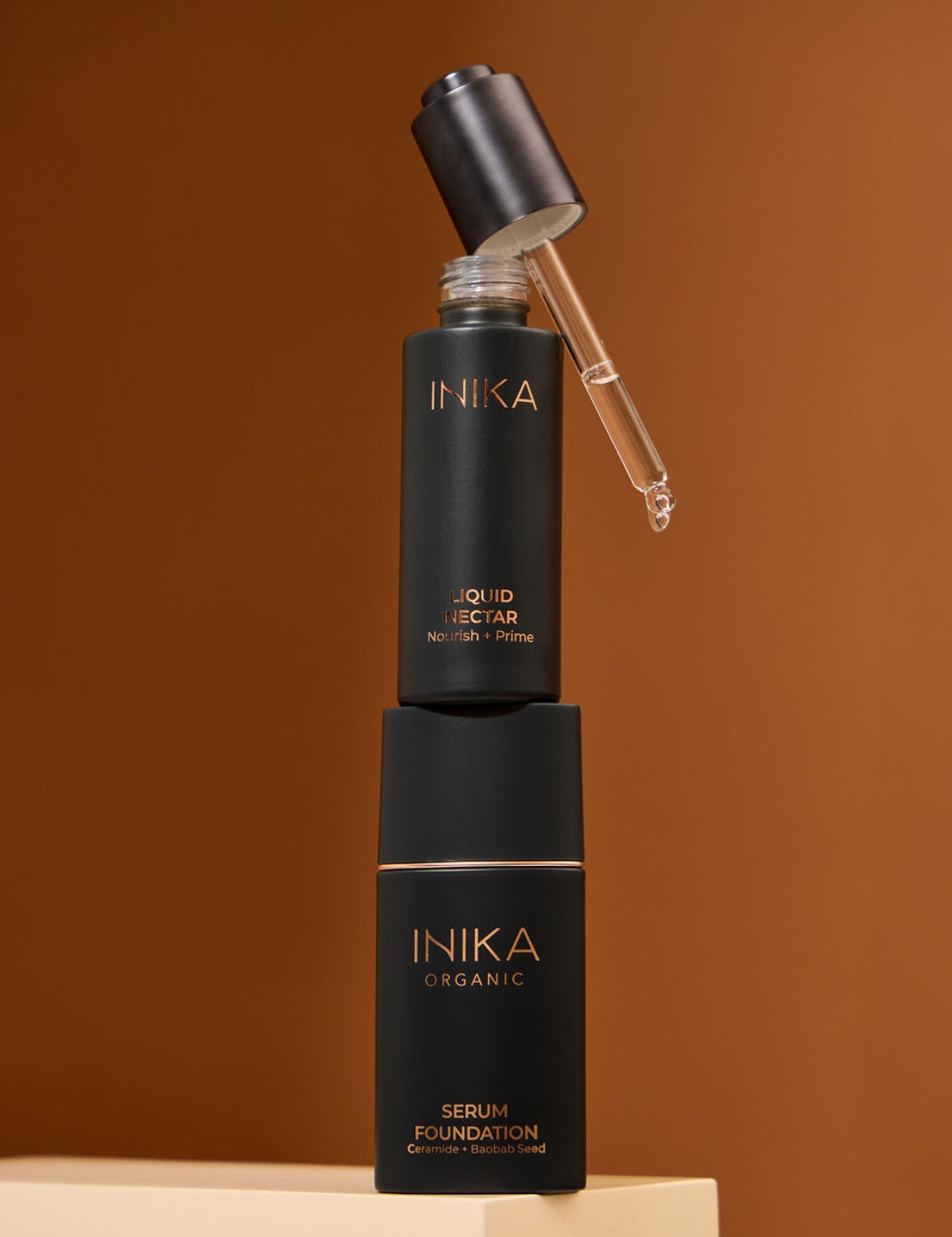Organic Serum Foundation & Liquid Nectar Bundle – INIKA Organic